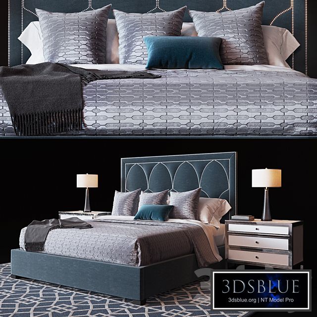 Bernhardt Regan Upholstered King Bed