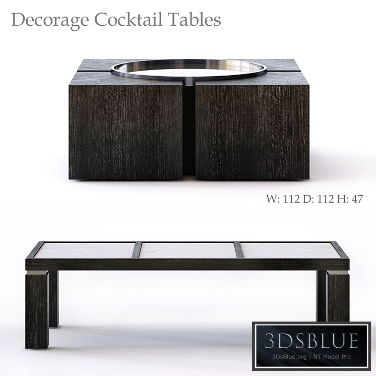 Bernhardt Decorage Cocktail Tables