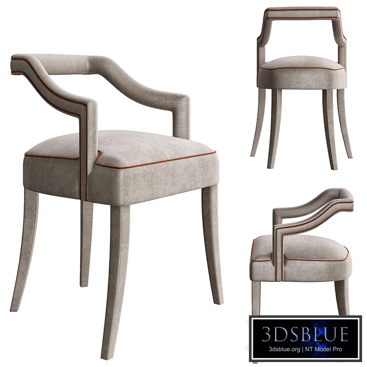 Oka dining chair bu Brabbu