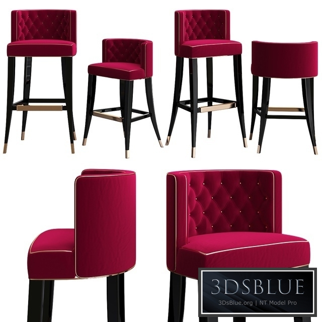 Bourbon bar chair by Brabbu