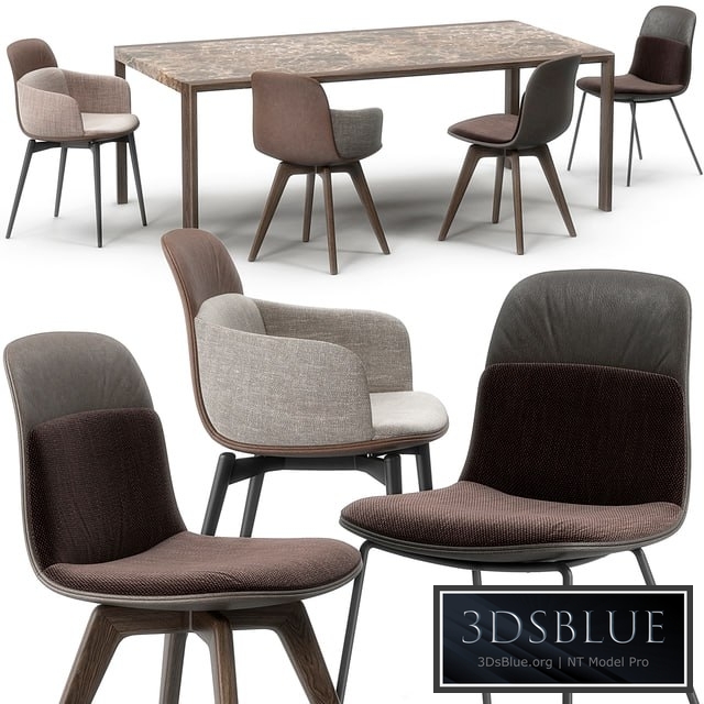 Molteni Barbican chairs set