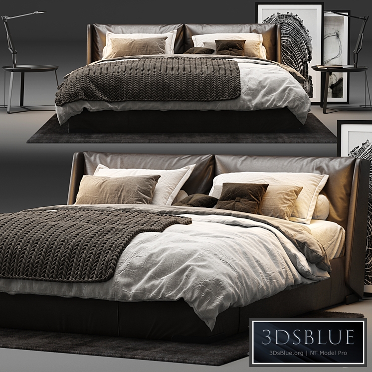 Natuzzi - Fenice Bed