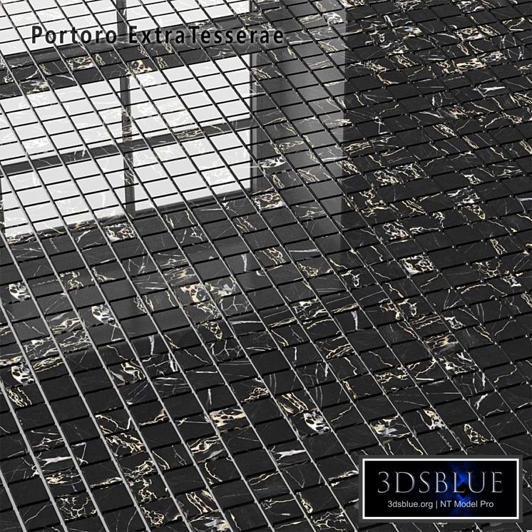 Tile Sicis SiciStone Portoro Extra Tesserae