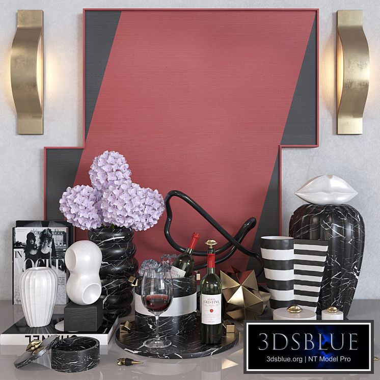 Kelly Wearstler decor set