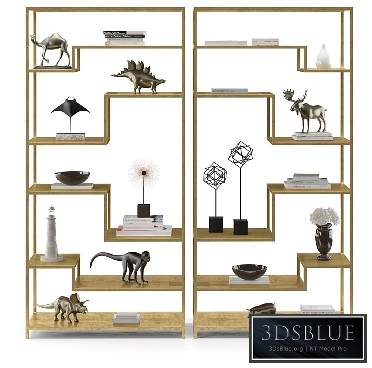 decorative display shelves
