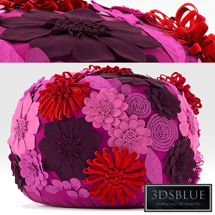 Puff_loca Nera Big Garden Flower