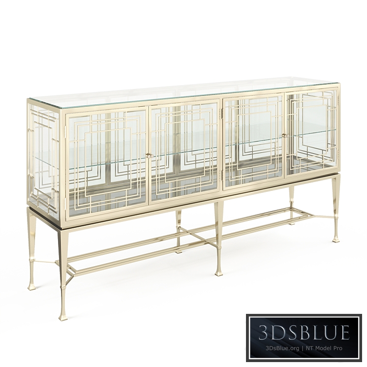 Worth Its Weight In Gold Caracole Console