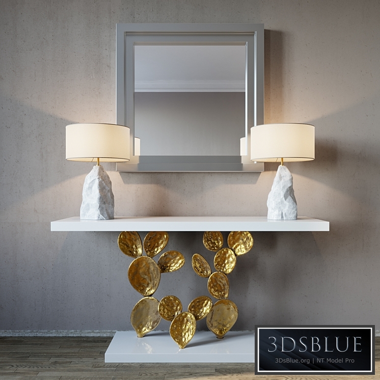 Ginger & Jagger Cactus console and Pico lamp