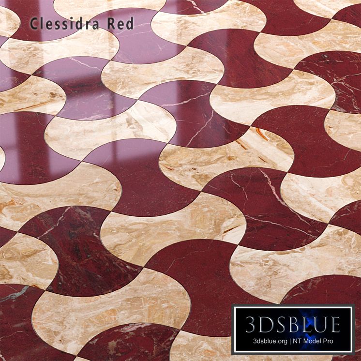 Tile Sicis SiciStone Clessidra Red