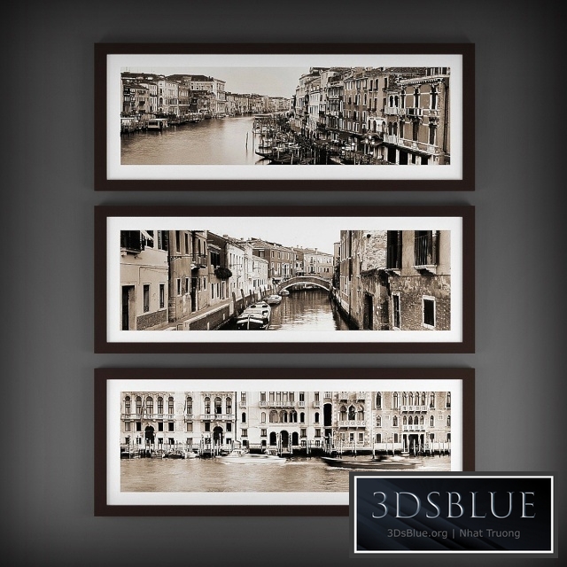 Triptych &quot;Venice&quot;