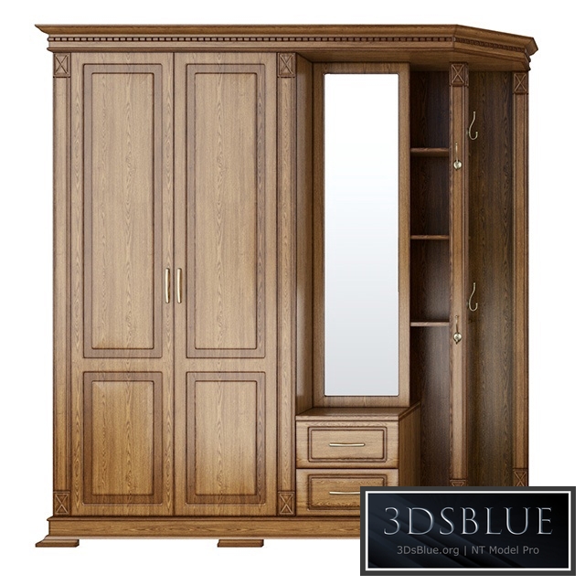 Combined wardrobe for Verdi Suite