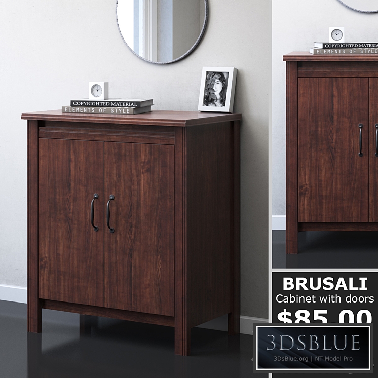 IKEA BRUSALI Cabinet with doors