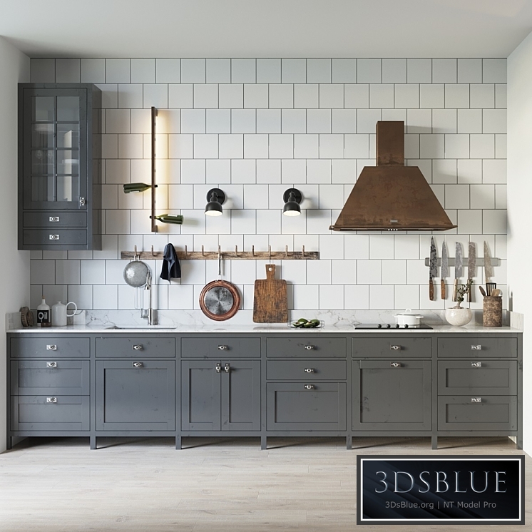 Kitchen in Scandinavian style