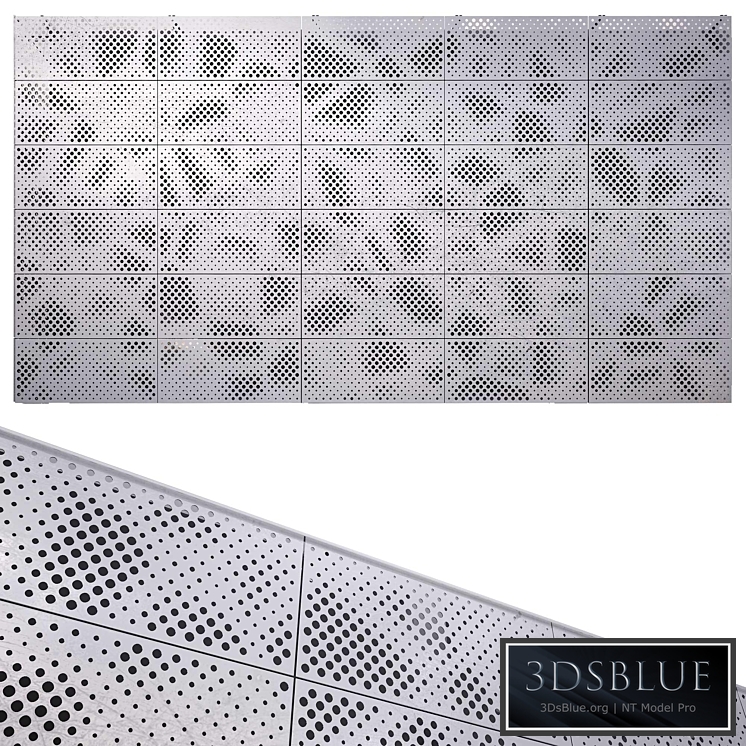 perforated metal panel N2