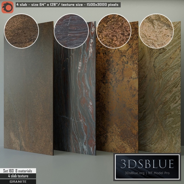 Granite Slab Set 160