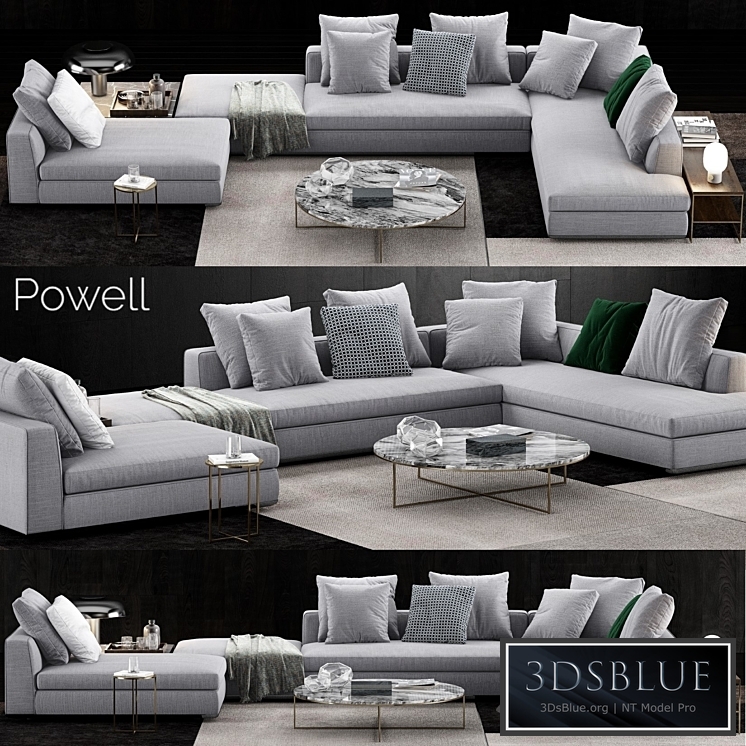 Minotti Powell Sofa
