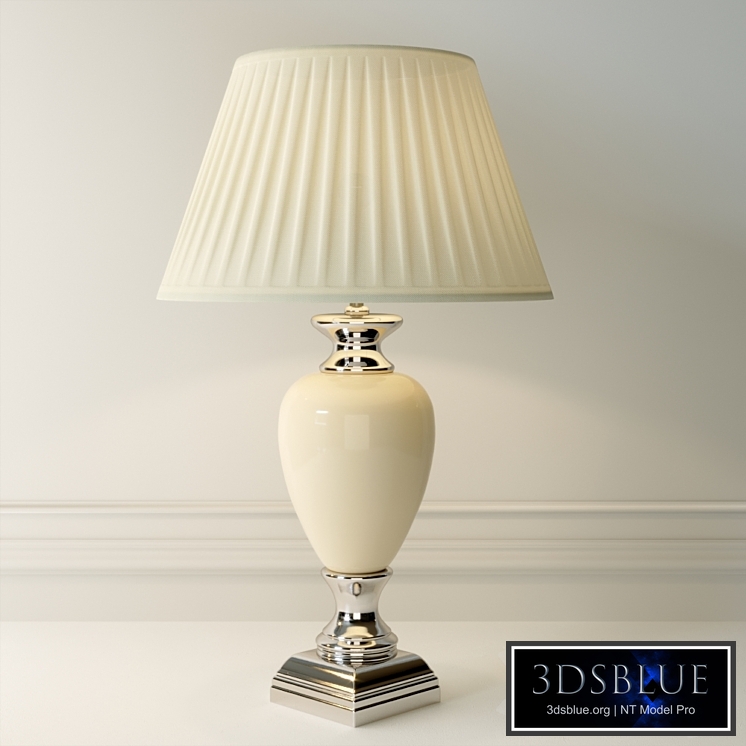 Ceramic table lamp A5199LT-1WH SPHERE