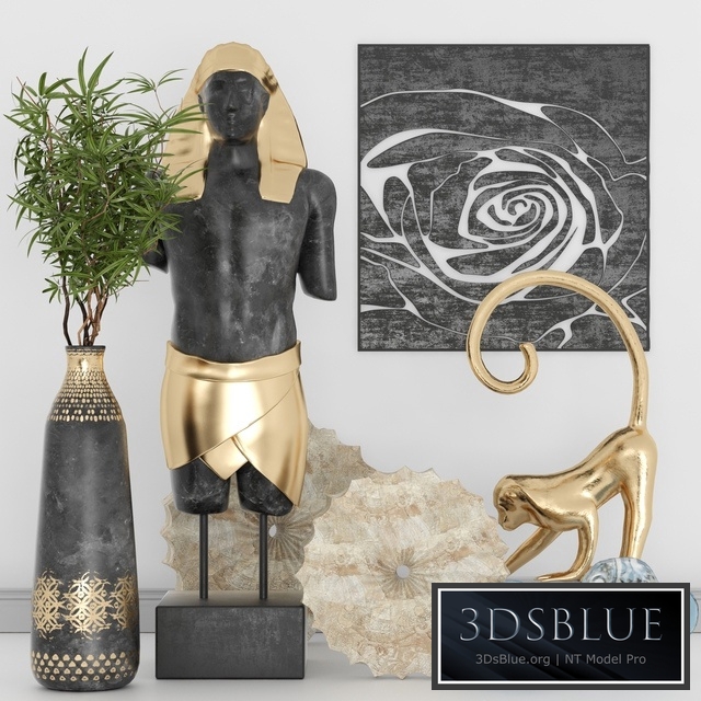 Decorative set in the style of Egypt