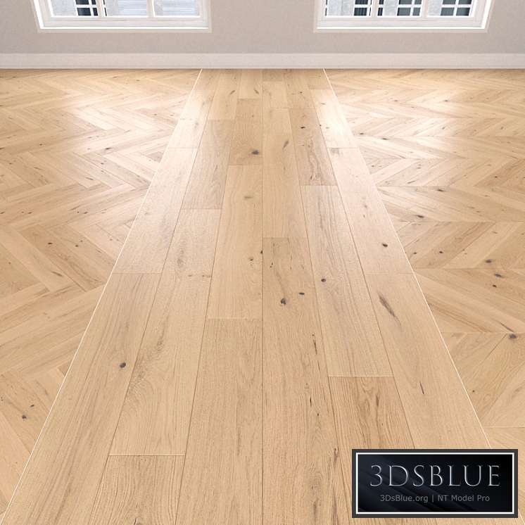 Parquet Oak light, 3 types. Christmas tree, linear, chevron.