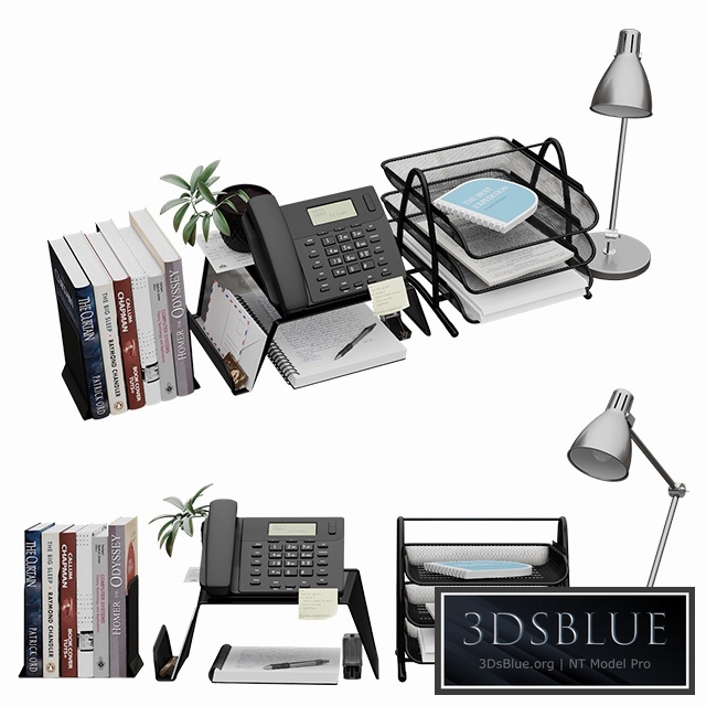 Decorative set for desktop