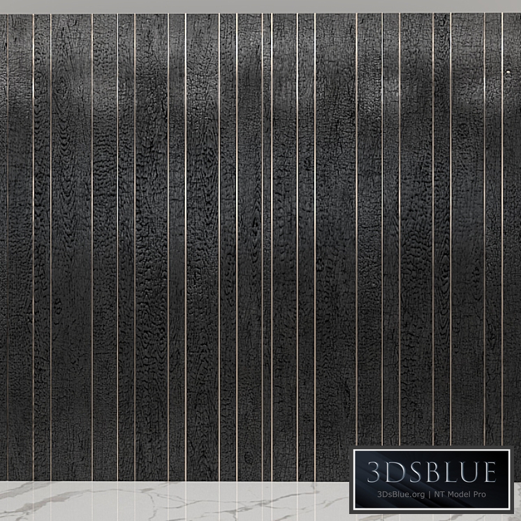 burnt wood planks wall