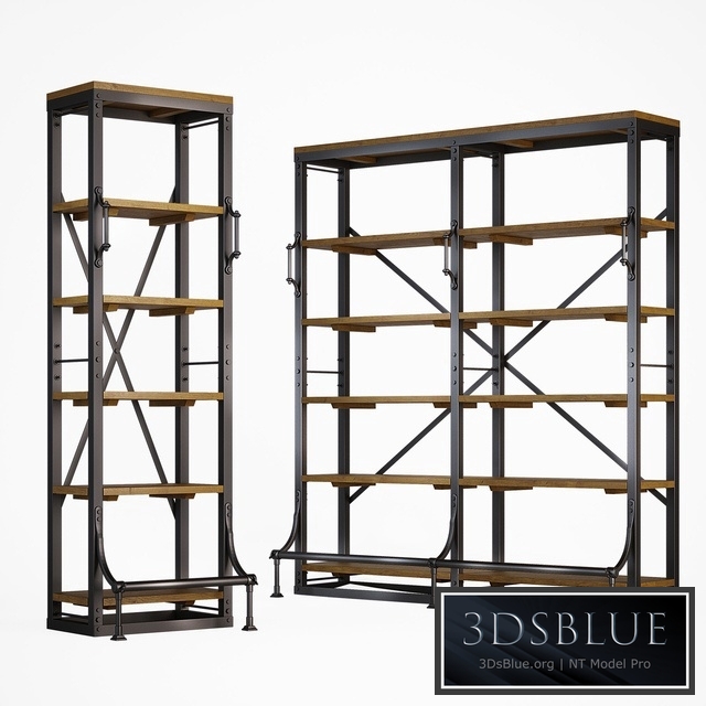 Shelving C5 / 600 and C5 / 1800 Arkhangelsk Loft Builder