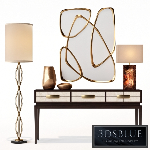 Allegro Three-Drawer Console Table