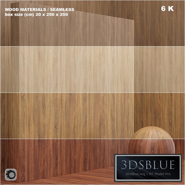 Material wood / veneer / (seamless) - set 28