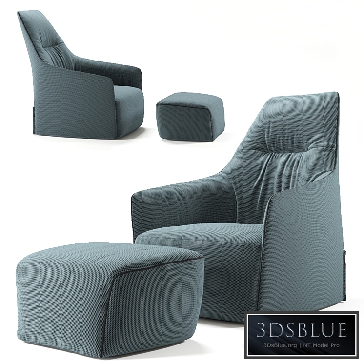 Armchair POLIFORM Santa Monika Lounge