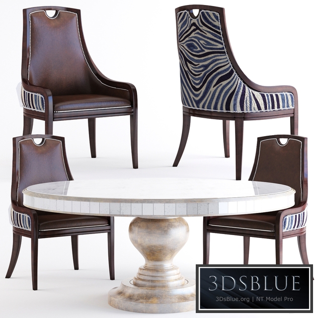 Massoud - Markham Leather Dining Chair