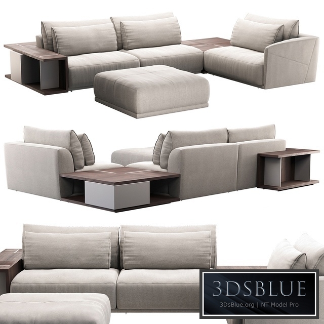 Natuzzi Long Beach Sofa