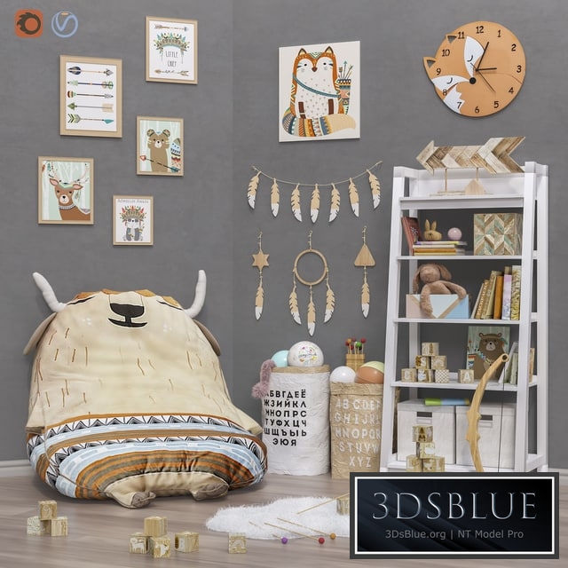 Toys and furniture (2 options) set 29