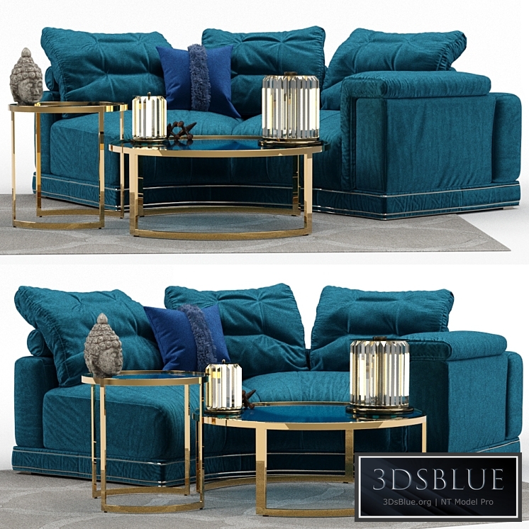 Andrew Sofa by Fendi (Section B)