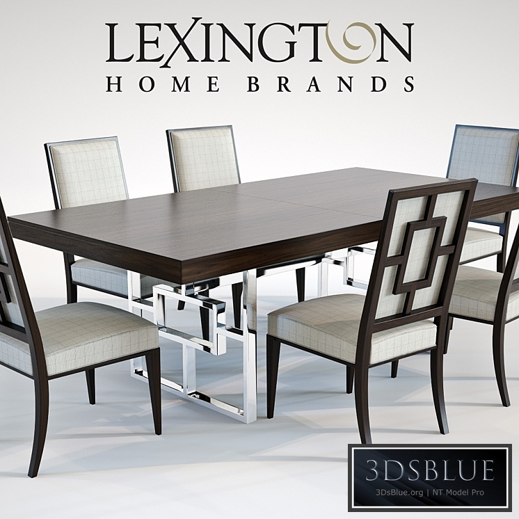 Lexington MONROE DINING TABLE &amp; LEIGH SIDE CHAIR