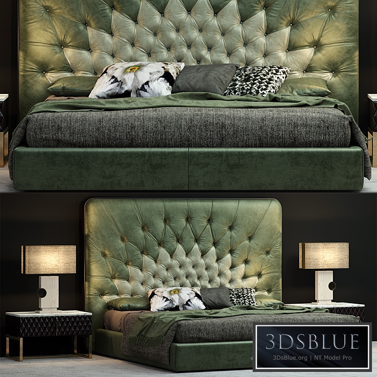 Bed OPERA CONTEMPORARY VERTIGO