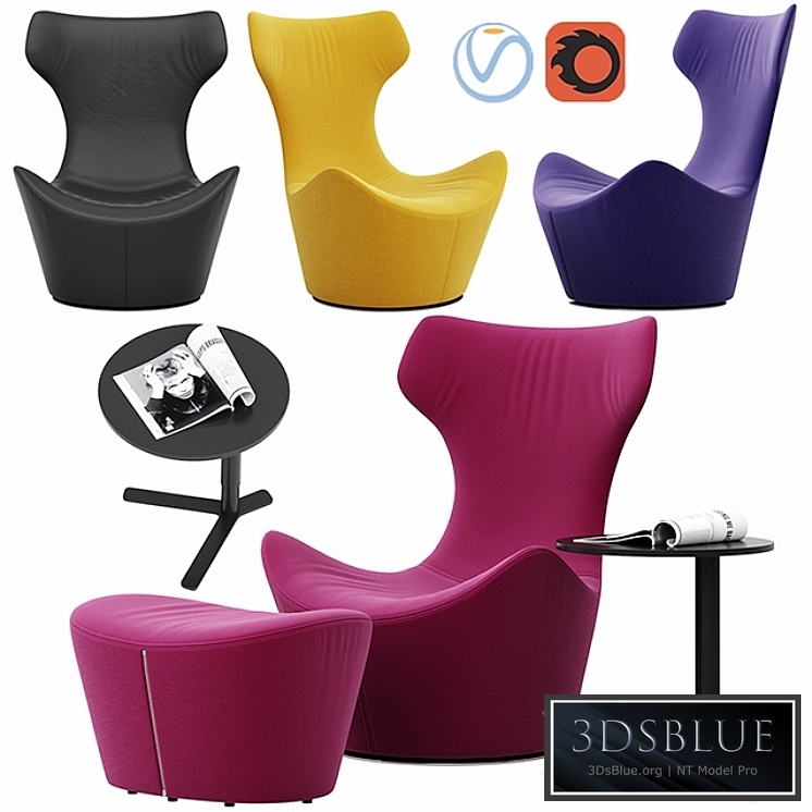Grande Papilio armchair