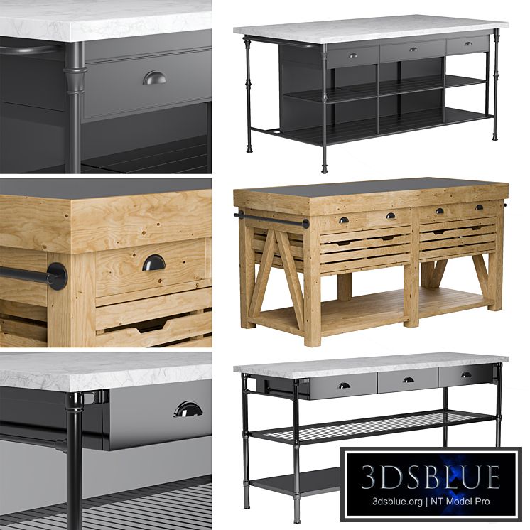 Kitchen Islands Set 1