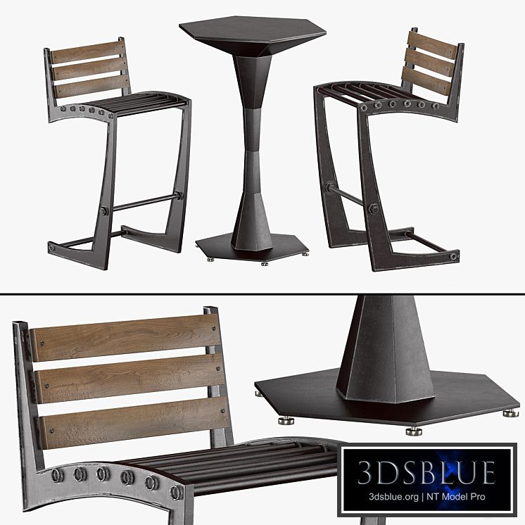 Zen Chair & Geo table