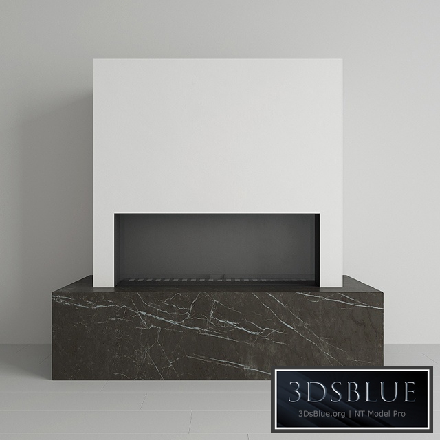 Kratki - Gas fireplace LEO 100 for natural gas