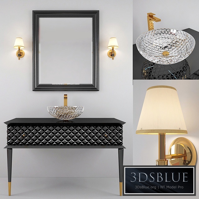 bathroom furniture Armadi Art Capitone