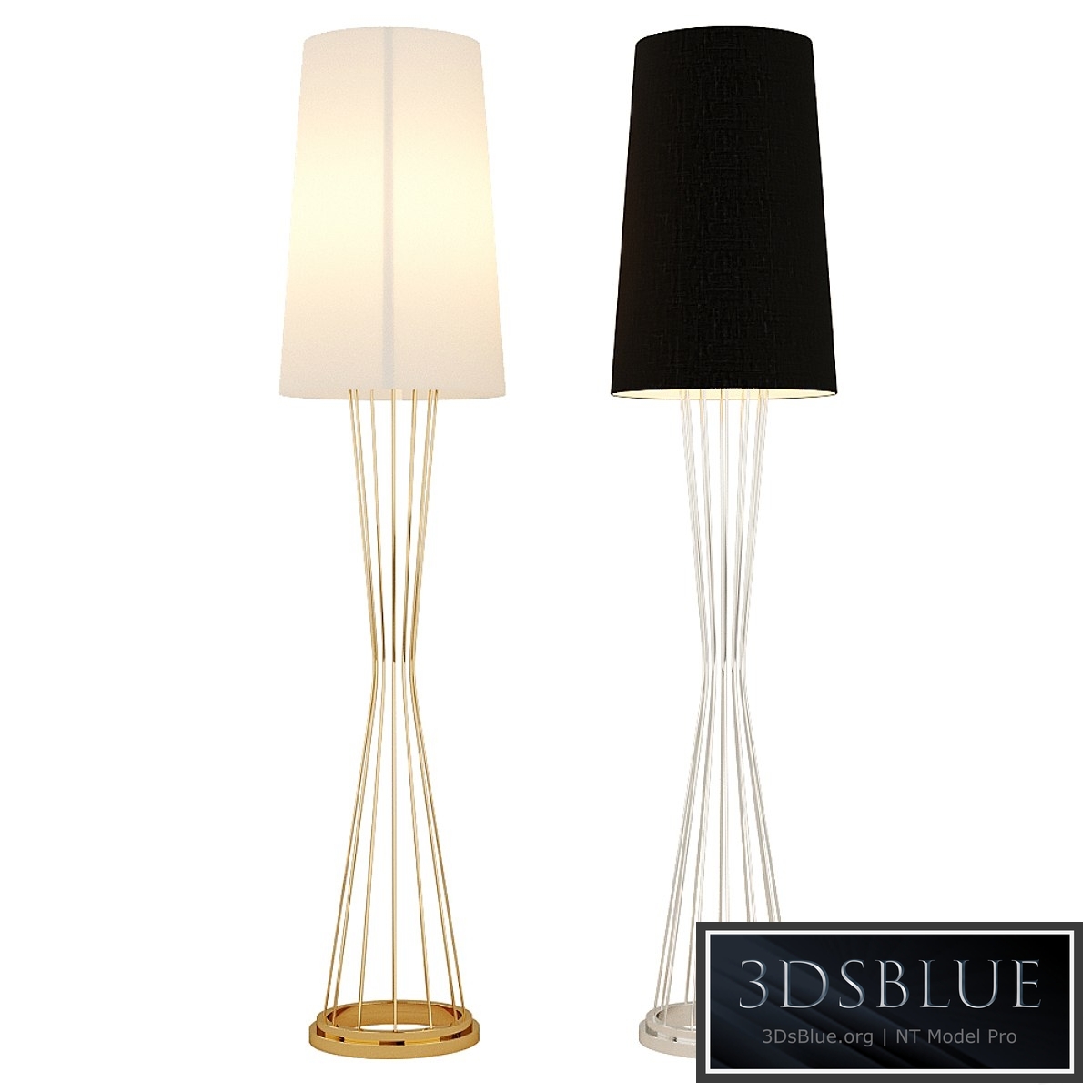 Floor lamp Eichholtz 110717 holmes