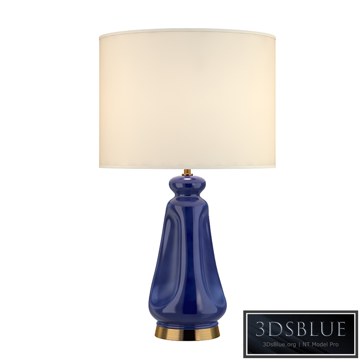 Casual Kapila Table Lamp In Blue Celadon