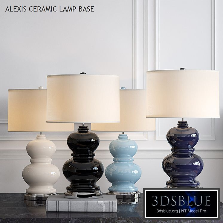 Pottery barn ALEXIS CERAMIC LAMP BASE