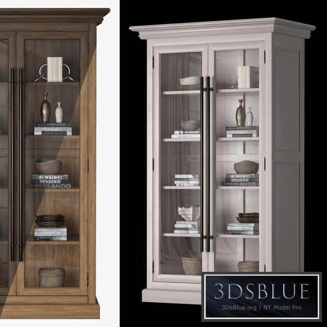 Wide cabinet 20th C. 2door