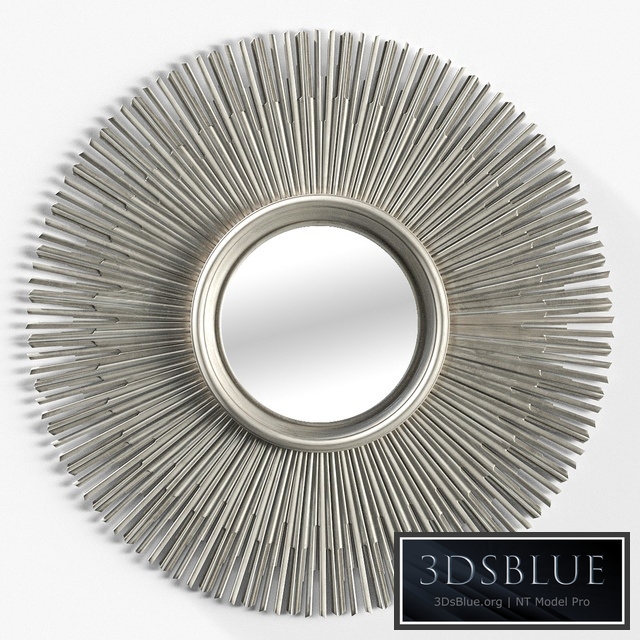 RH 17TH C. ROUND SUNBURST MIRROR