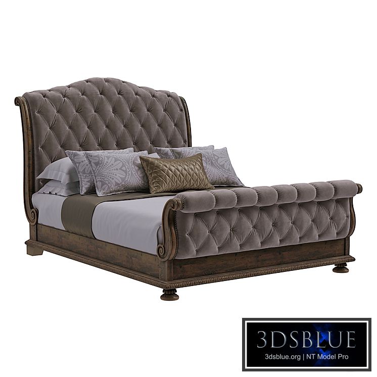 Hooker Furniture Bedroom Rhapsody King Tufted Bed