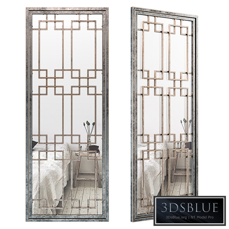 Rectangular Wall Mirror - Eichholtz Mota 109556