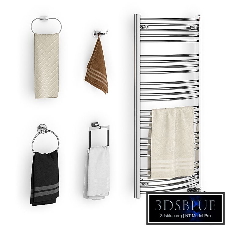 Set of towels for bathroom set 02