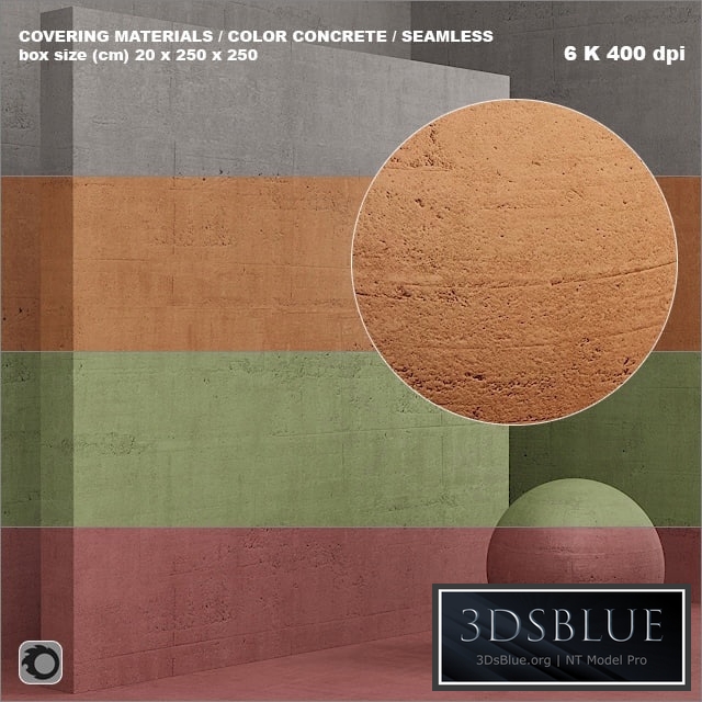 Material (seamless) - coating, concrete, plaster set 58