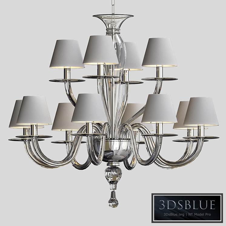 Raphael disc chandelier